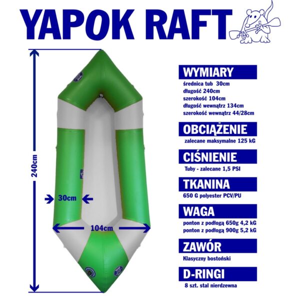 Polski Packraft Yapokraft  STANDARD